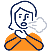 pessoa com dor de garganta