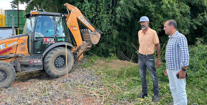 Portal de Notcias PJF | Prefeitura comea obras de drenagem no Distrito Industrial nesta segunda-feira, 2 | SO - 2/5/2022