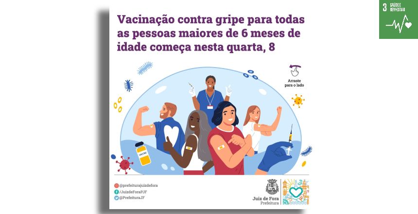 Portal de Notcias PJF | PJF amplia pblico da vacinao contra a Influenza para maiores de seis meses nesta quarta-feira, 8 | SS - 7/5/2024