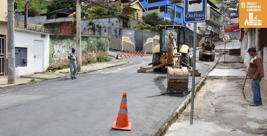 Portal de Notcias PJF | Prefeitura assina ordem de servio para obras de macrodrenagem na Rua Cesrio Alvim e adjacncias | SO - 7/8/2023