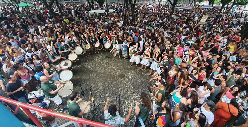 Portal de Notcias PJF | Programao de Carnaval de JF passa por ajustes e segue atraindo folies em todos os territrios | FUNALFA - 10/2/2023