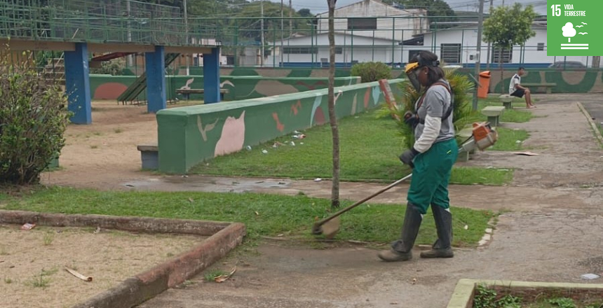 Portal de Notcias PJF | Poda de grama: 60 locais foram atendidos com o servio na ltima semana | EMPAV - 11/11/2024