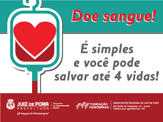 Portal de Notcias PJF | Bem Comum incentiva a doao de sangue na Fundao Hemominas | SECOM - 15/1/2015