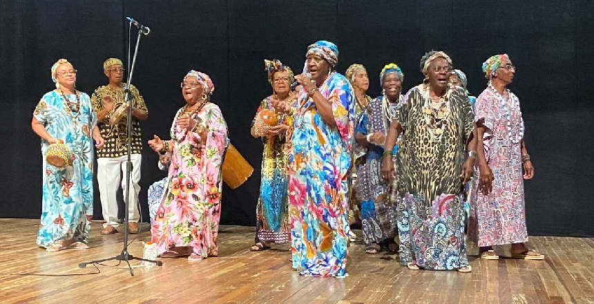 Portal de Notcias PJF | Teatro Paschoal Carlos Magno recebe show comemorativo dos 60 anos do Batuque Afro-brasileiro Nelson Silva | FUNALFA - 19/11/2024