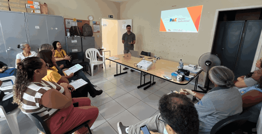 Portal de Not�cias PJF | Prefeitura apresenta planejamento das obras do Novo PAC e refor�a di�logo permanente com lideran�as do Bairro Industrial - SG | 26/3/2026