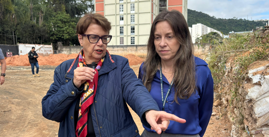 Portal de Not�cias PJF | Margarida Salom�o vistoria obras da Creche de Igrejinha, Acesso Norte e macrodrenagem do C�rrego S�o Pedro - PREFEITA | 28/5/2026