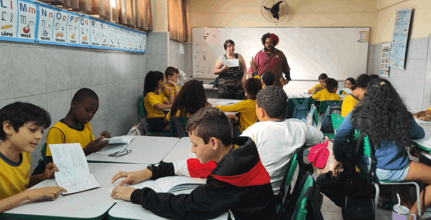 Portal de Not&iacute;cias PJF | Programa Educatur promove oficinas sobre turismo para 145 alunos da E.M. �urea Bicalho - SETUR | 29/5/2026