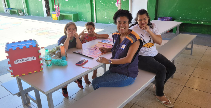 Portal de Notcias PJF | Defesa Civil realiza palestra em duas escolas municipais nesta semana | DEFESA CIVIL - 26/10/2023