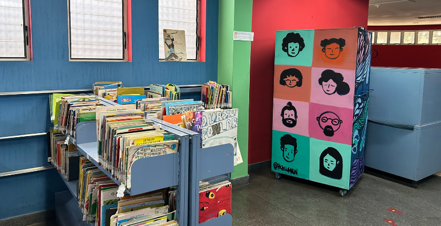 Portal de Not&iacute;cias PJF | Projeto Olhares (Di)Versos inicia atividades na Biblioteca Municipal Murilo Mendes nesta quinta-feira, 6 - FUNALFA | 4/8/2026