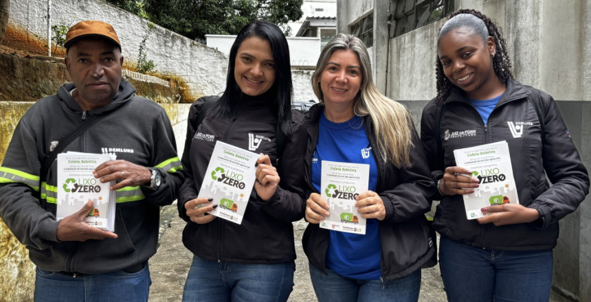 Portal de Not&iacute;cias PJF | Demlurb intensifica combate ao descarte irregular com grande a��o no bairro Teixeiras - DEMLURB | 6/7/2026