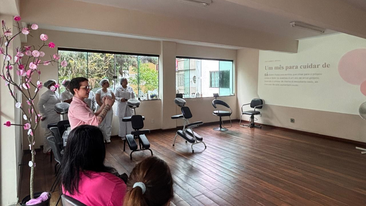 Portal de Not&iacute;cias PJF | Outubro Rosa: Casa da Mulher promove atividades de autocuidado para atendidas - MULHERES | 20/10/2026